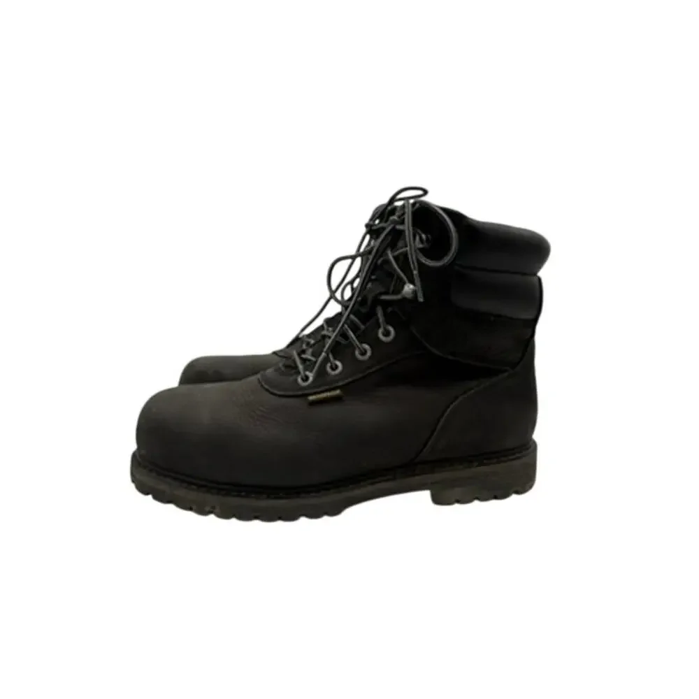 Wolverine Men’s 11M Steel Toe Work Boots ASTM F2413 Oil Resistant Black - Picture 3 of 10
